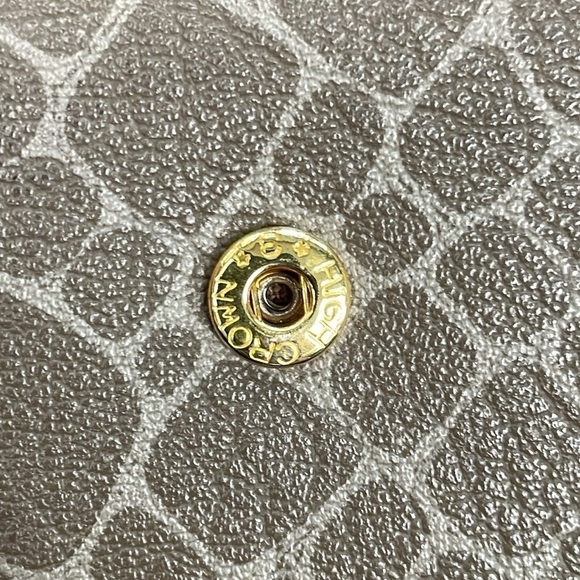 Nina Ricci Leather Compact Kisslock Wallet Classic Casual Everyday - Picture 9 of 17